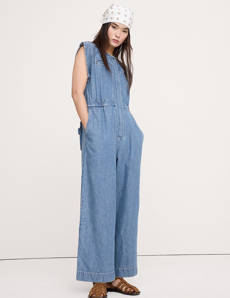 Jumpsuit de mezclilla para mujer Jumpsuit de mezclilla para mujer