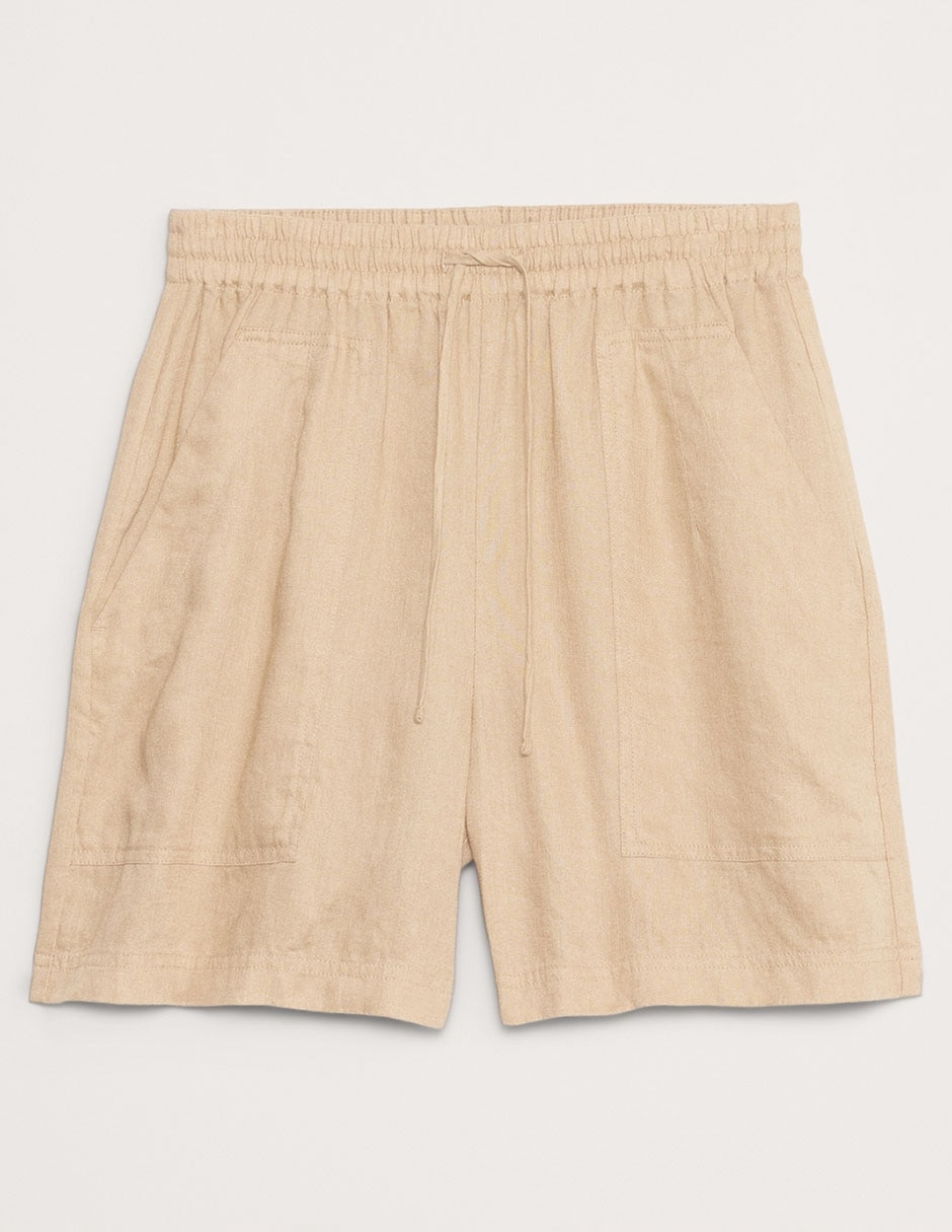 Short de lino para mujer