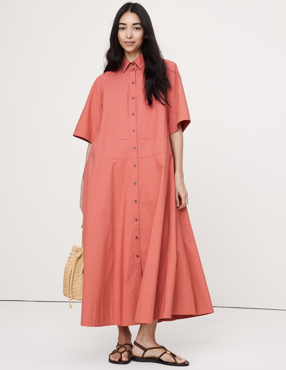 Vestido crop casual para mujer