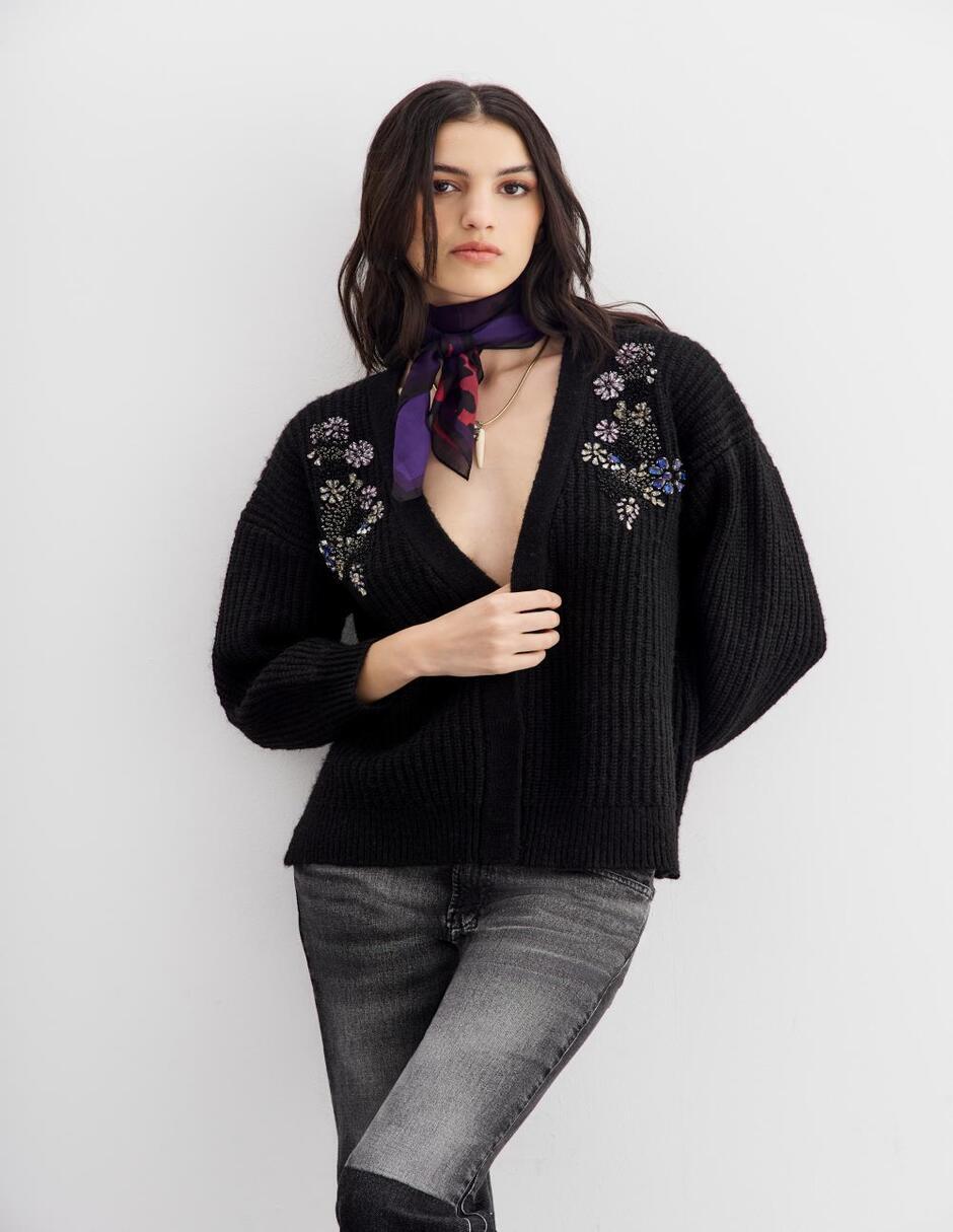 Suéter cuello V para mujer Suéter cuello V para mujer