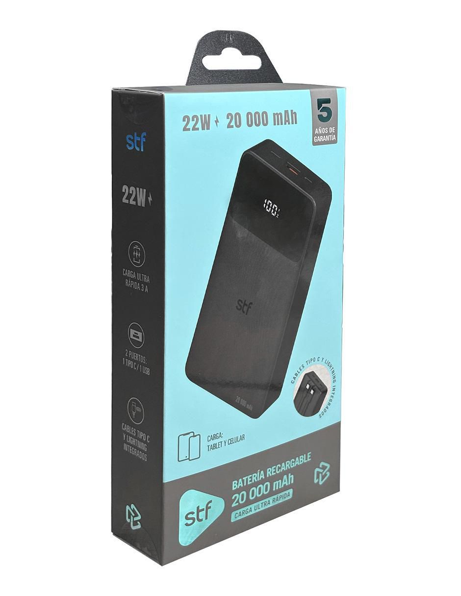 Batería recargable STF 20000 mAh ST-A52448