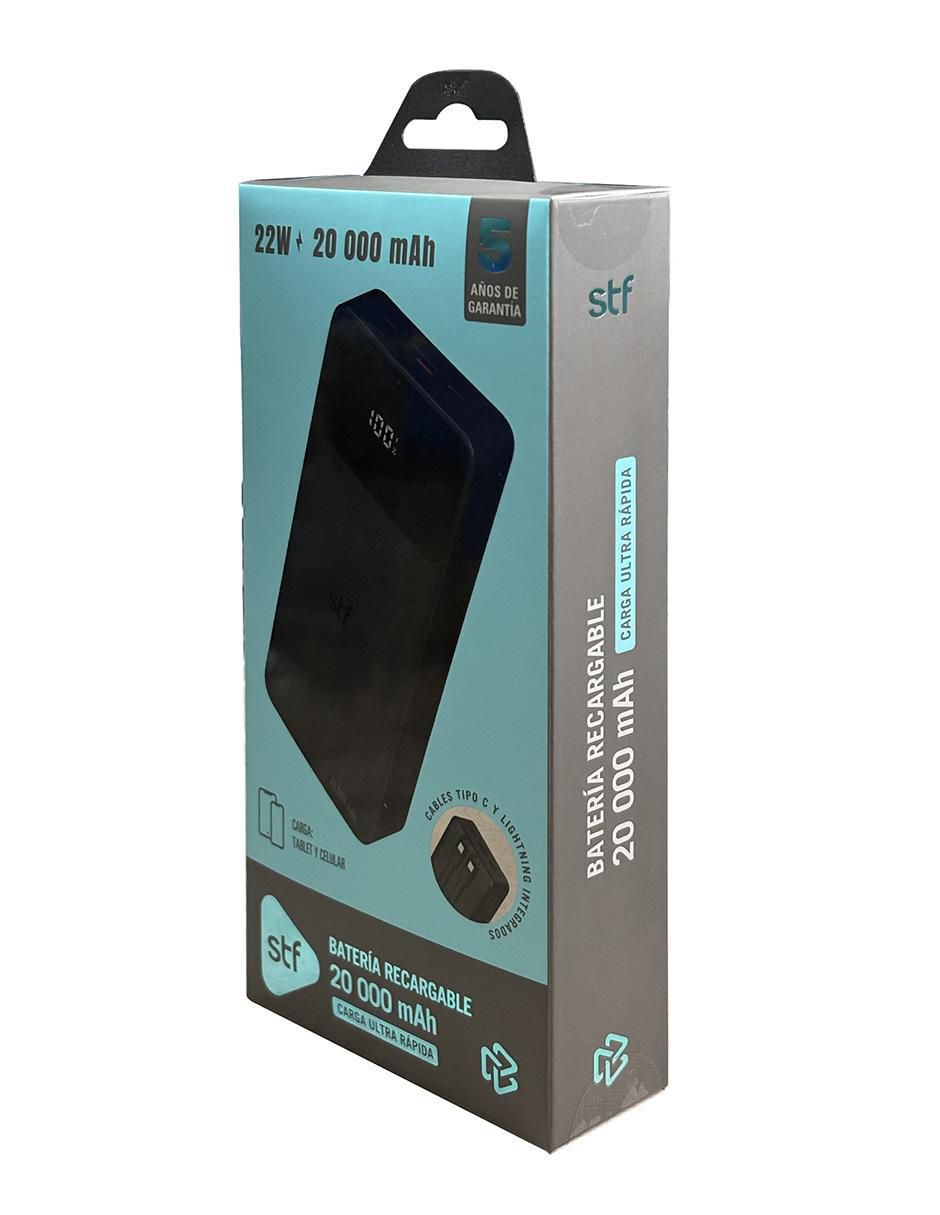 Batería recargable STF 20000 mAh ST-A52448