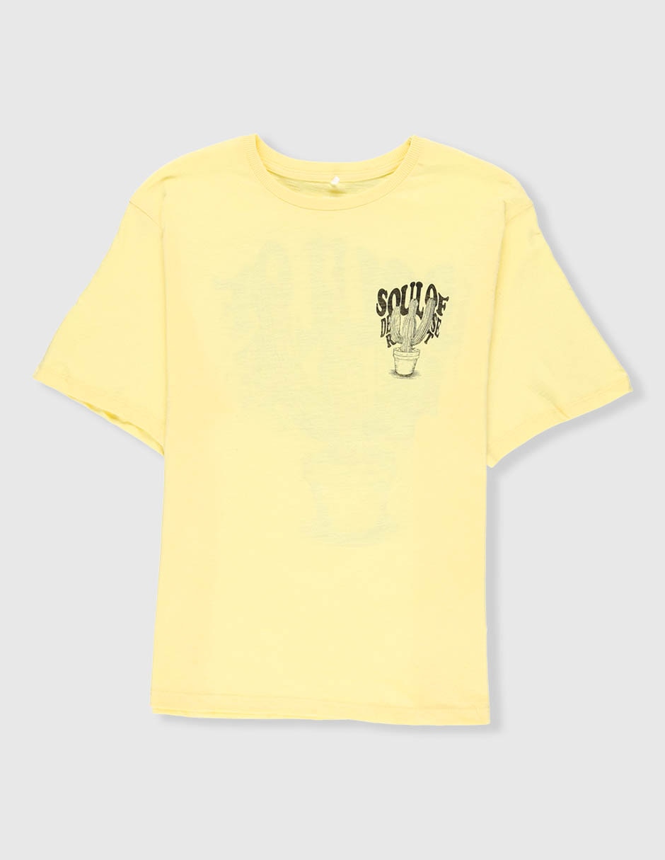 Playera manga corta para niño Playera manga corta para niño