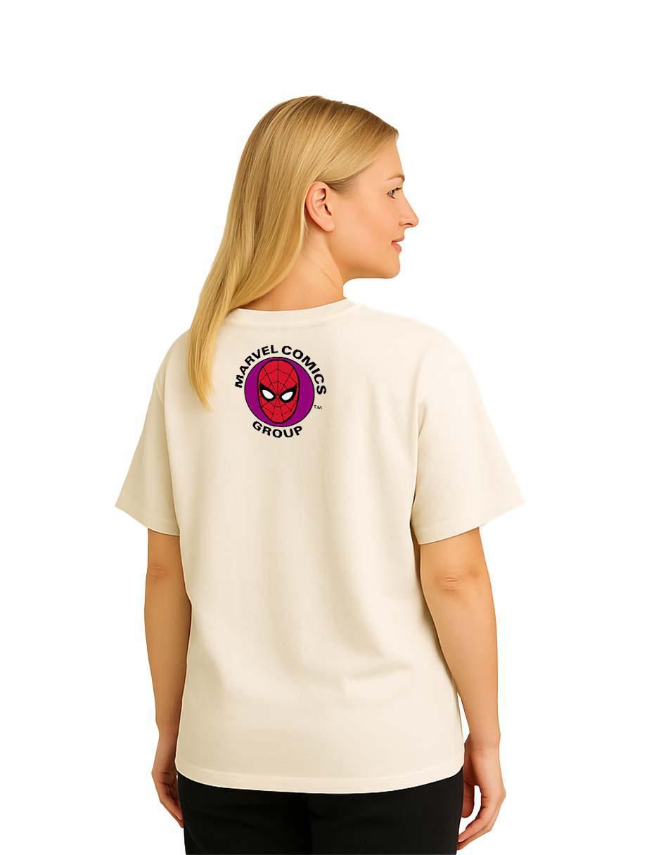 Playera manga corta cuello redondo mujer 4