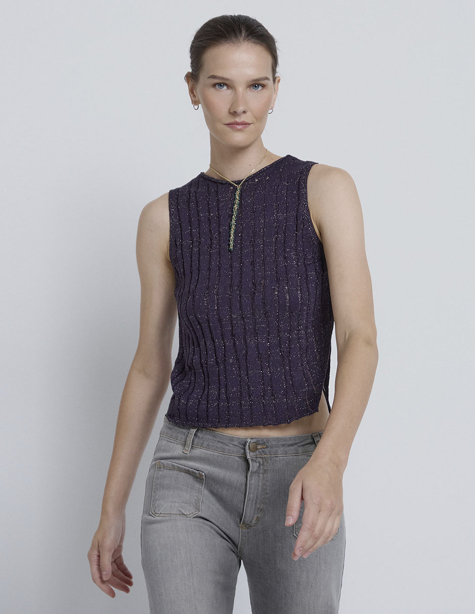 Top Renatta& cuello redondo 1