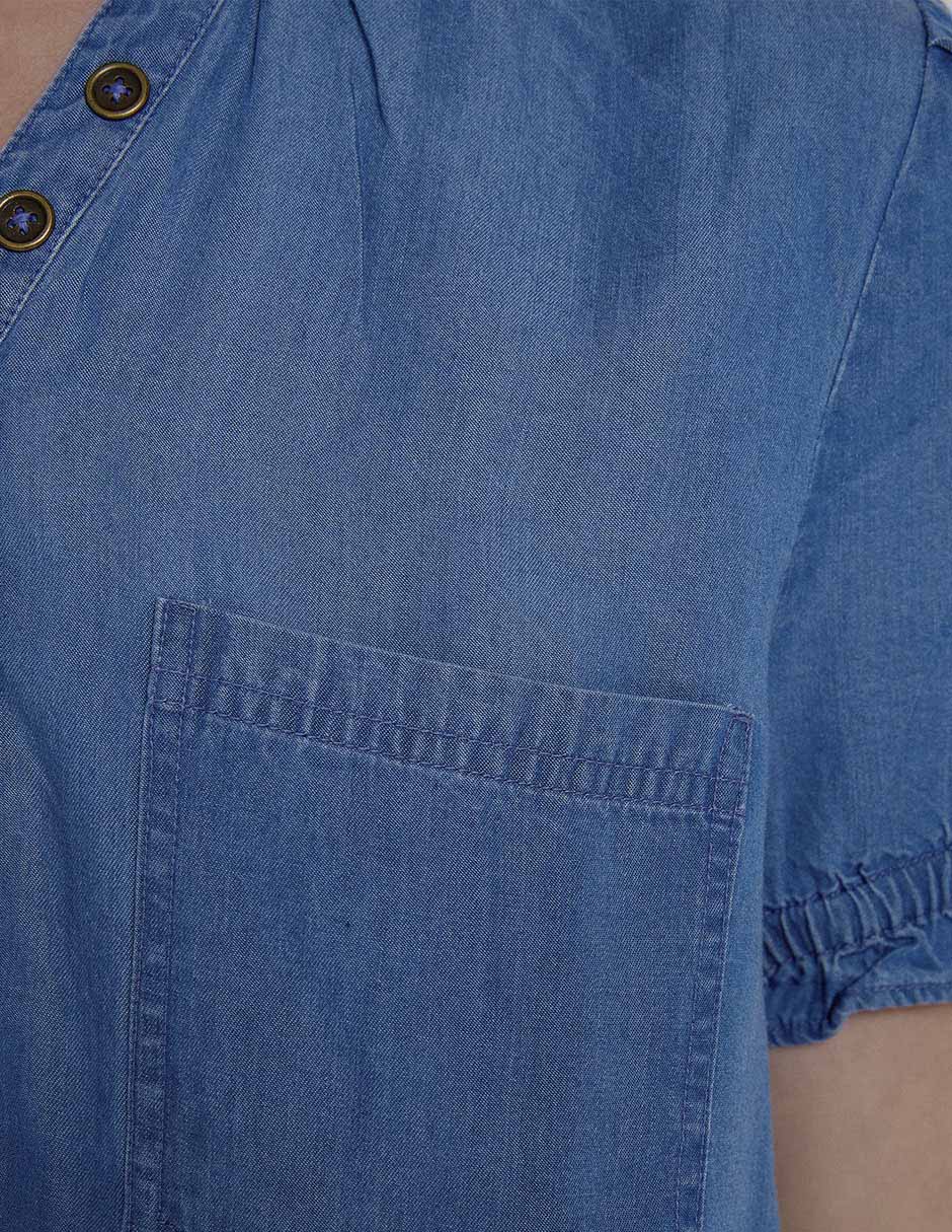 Blusa Renatta& manga corta para mujer 11