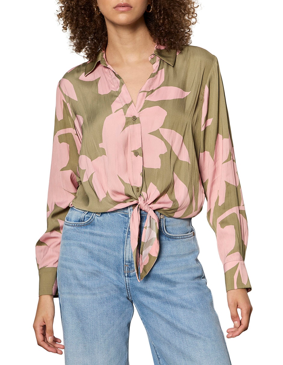 Blusa manga larga para mujer 1