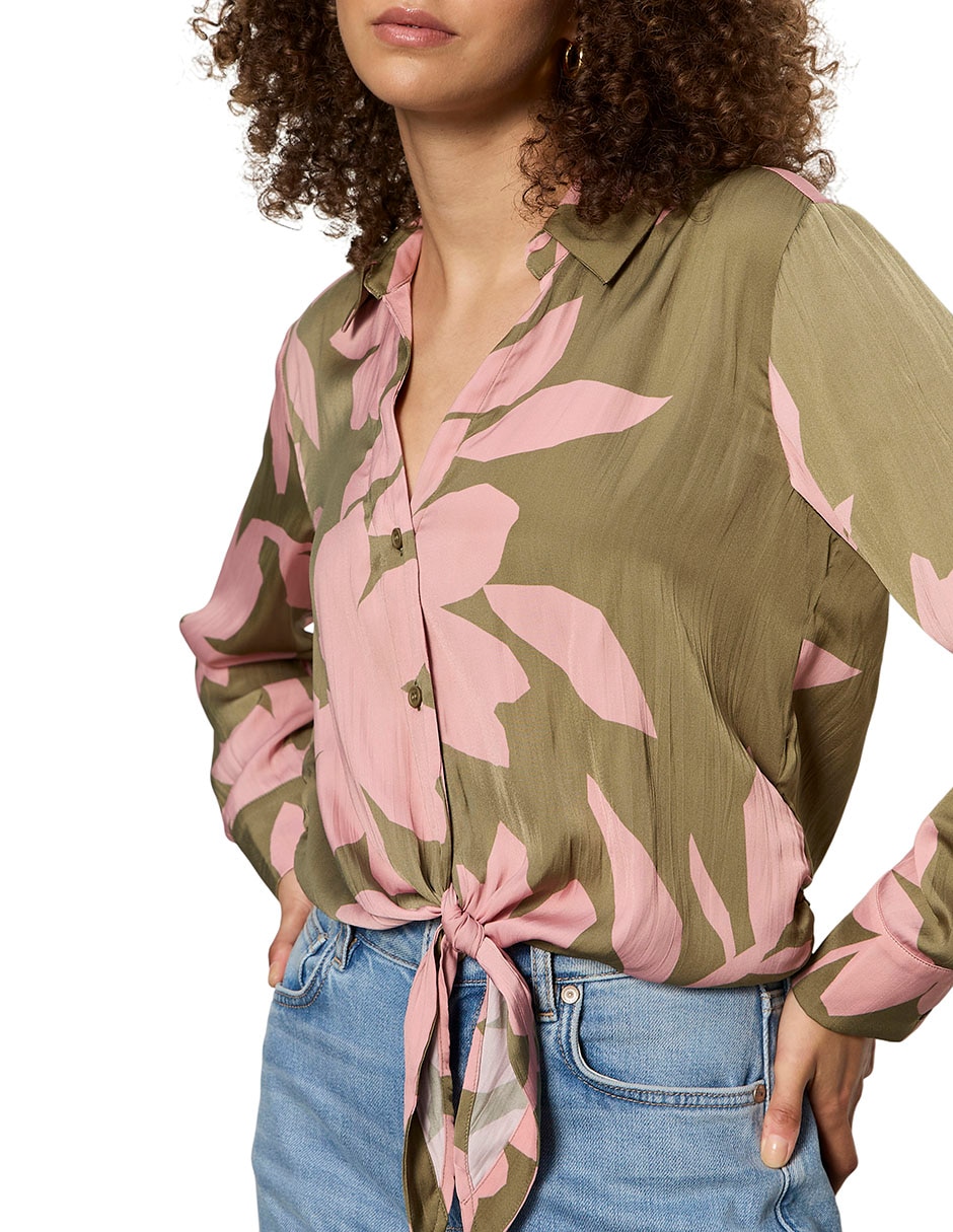 Blusa manga larga para mujer 6