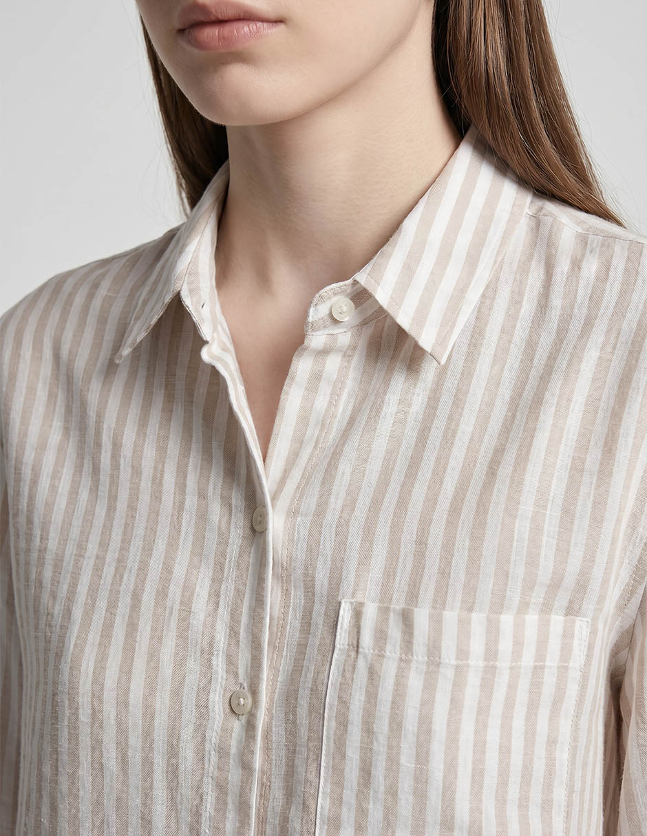 Camisa manga larga para mujer