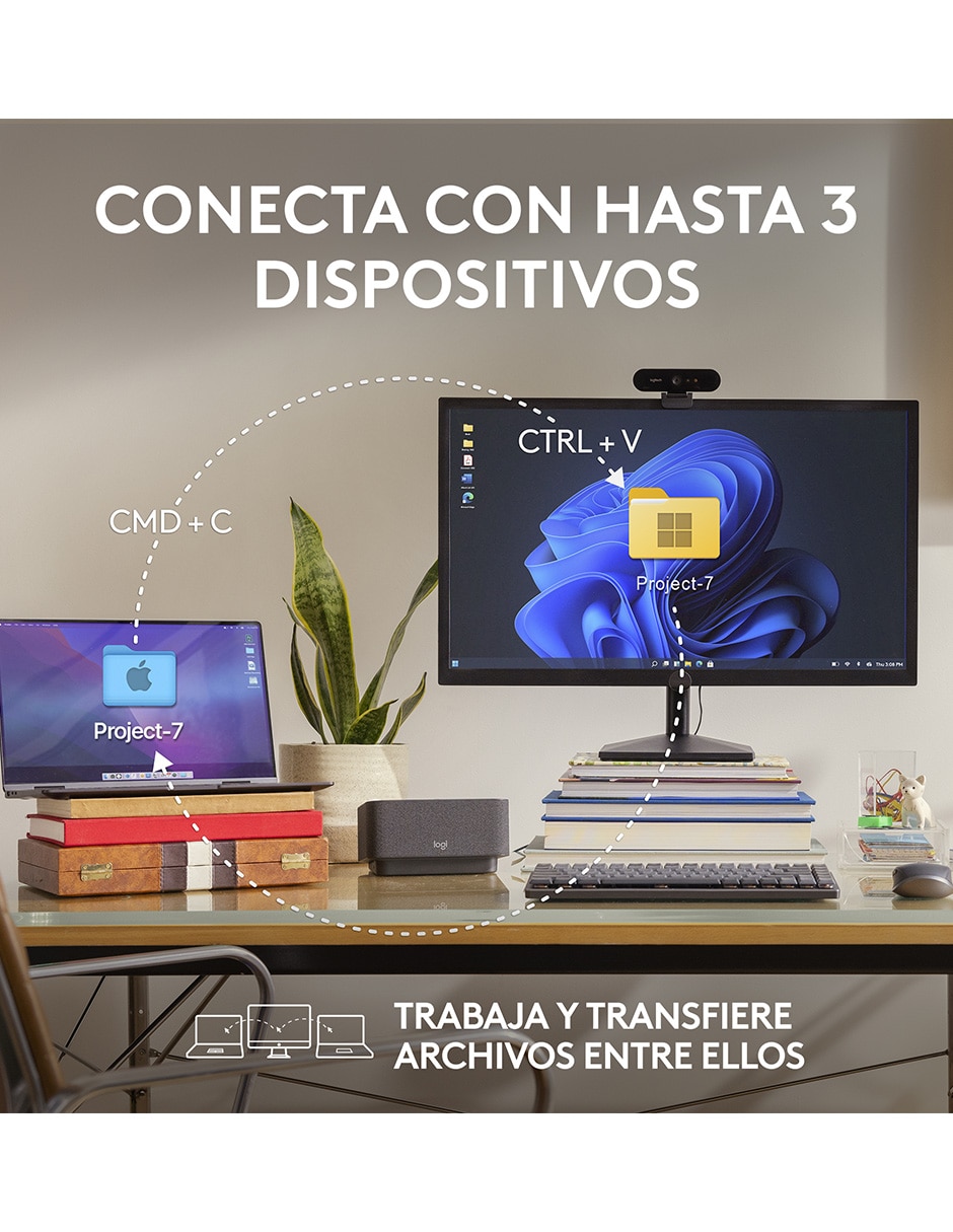 Mouse inalámbrico Mx Anywhere 3S 910-006932 8