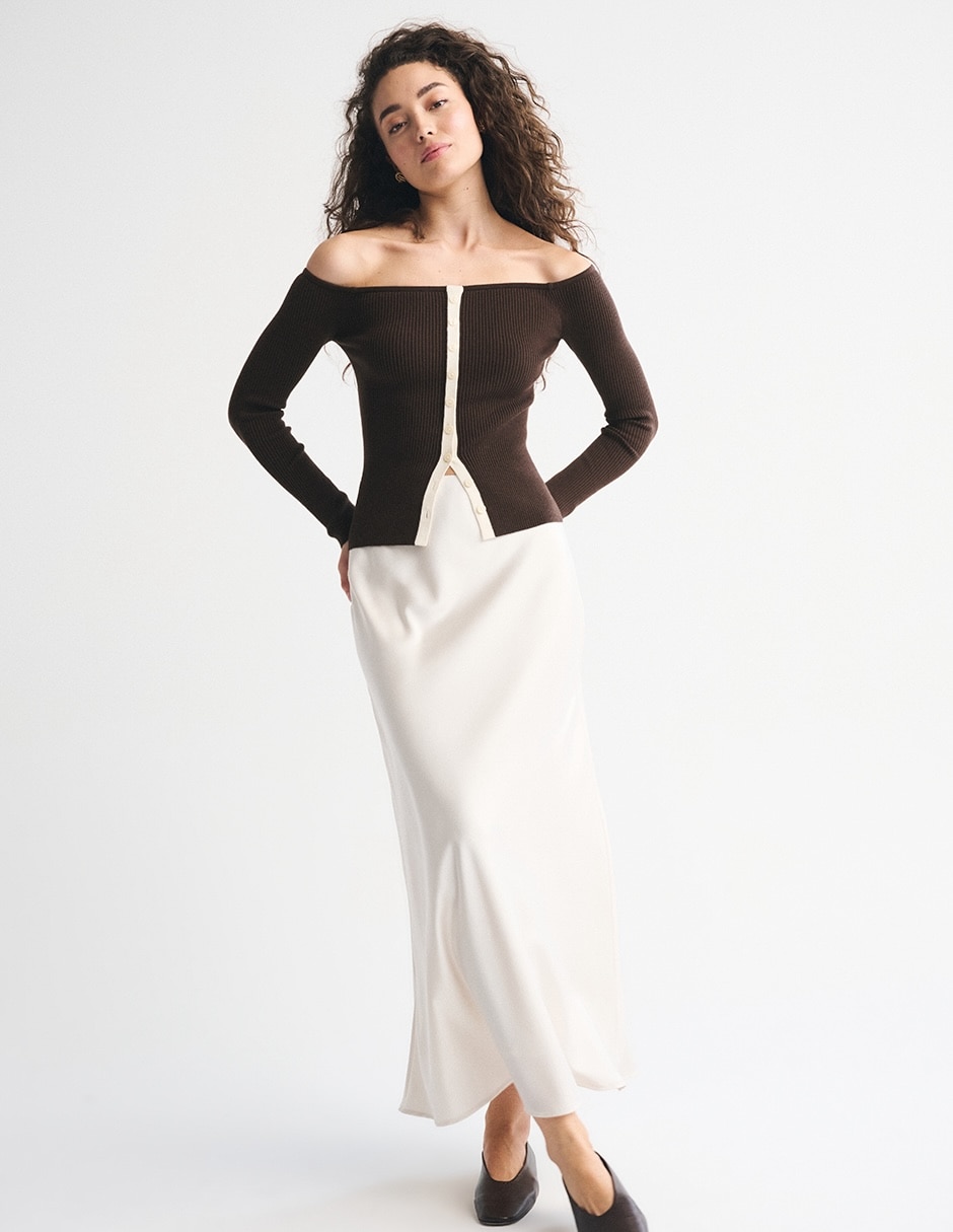 Top Abercrombie & escote regular 3