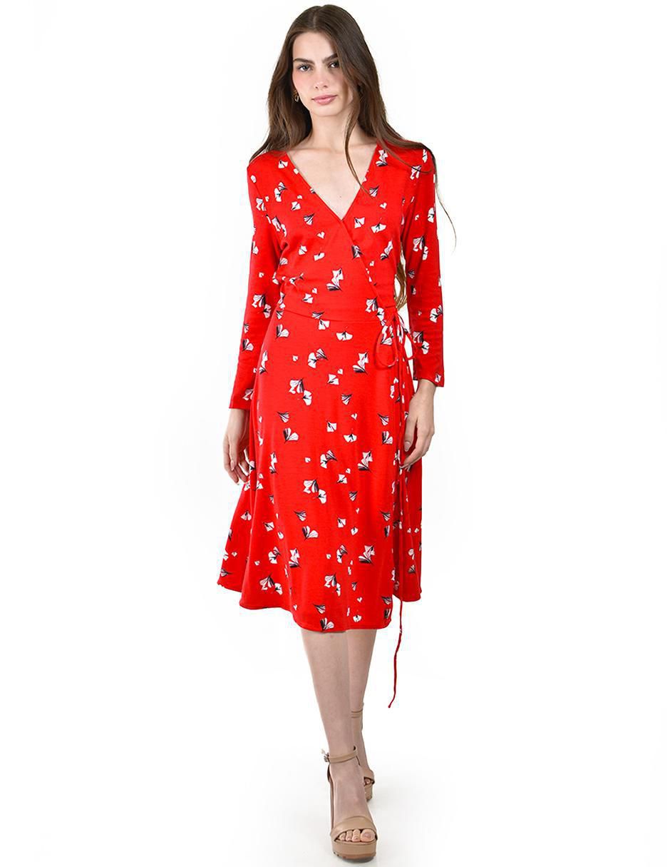 Vestido midi casual para mujer