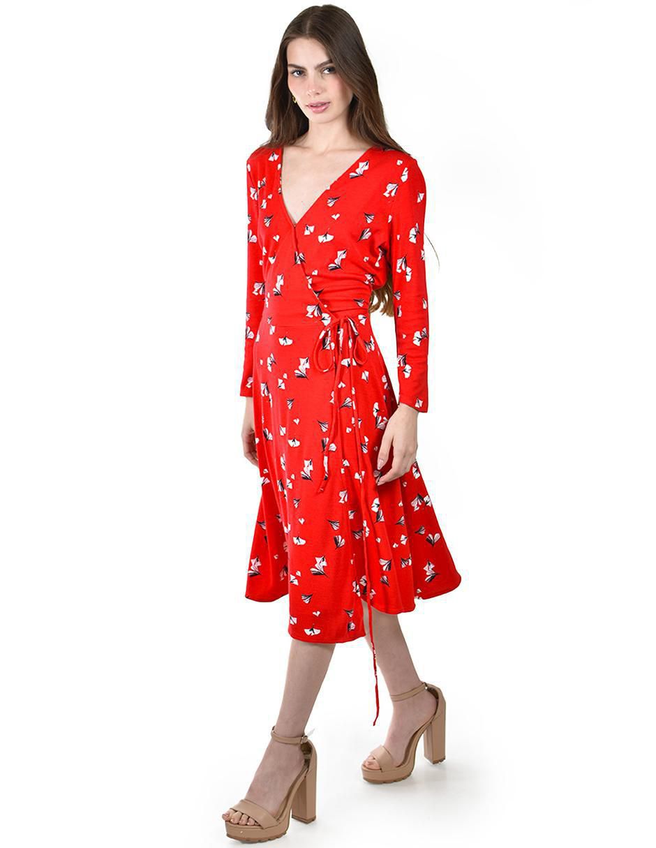 Vestido midi casual para mujer