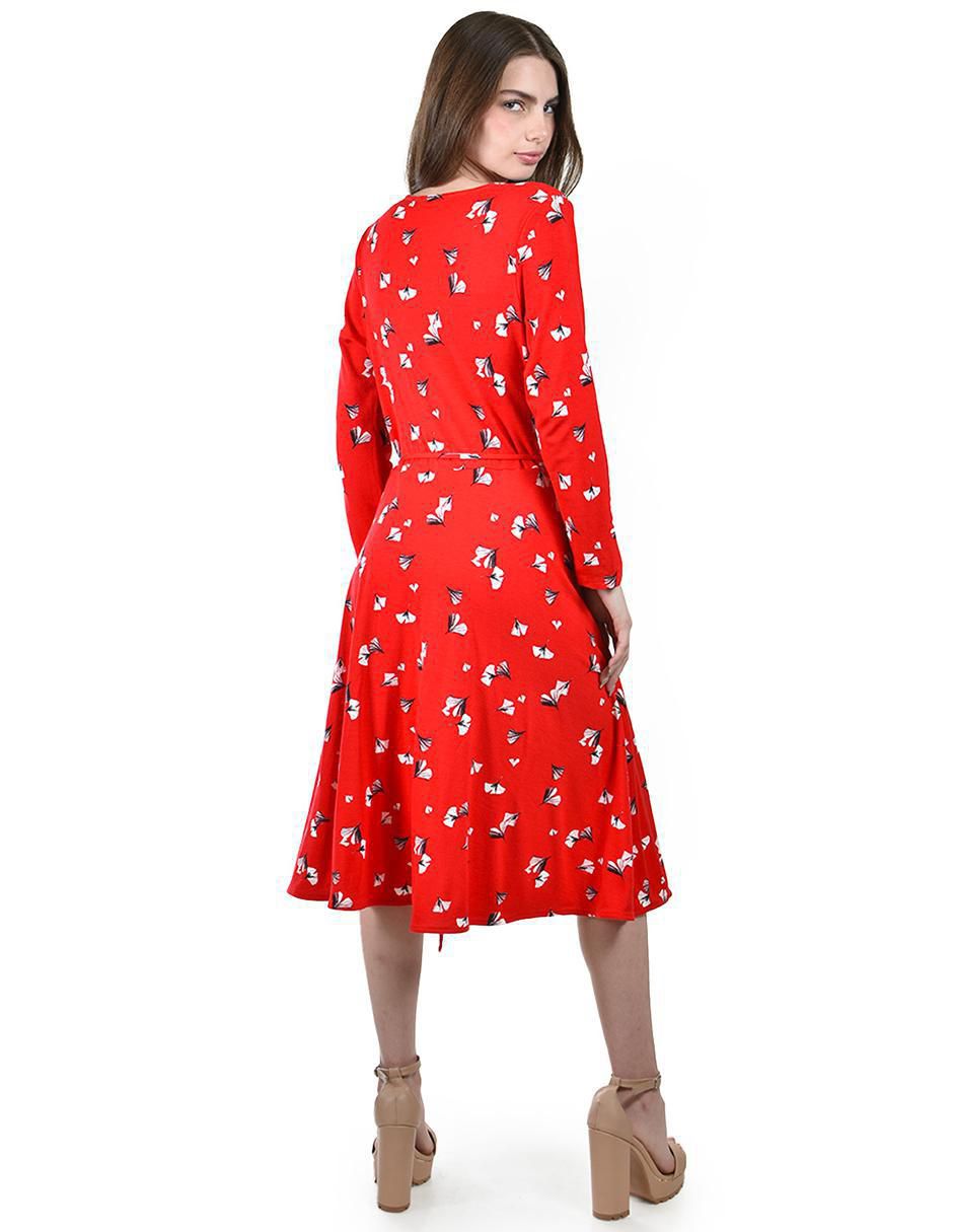 Vestido midi casual para mujer