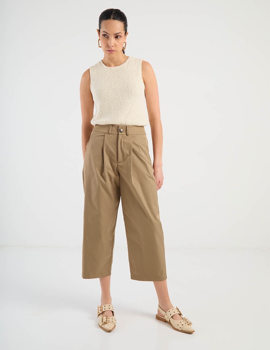 Pantalón amplio para mujer 7