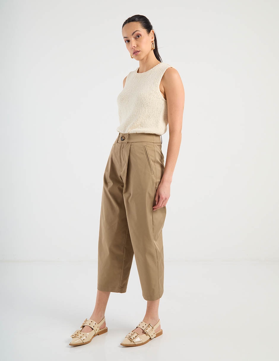 Pantalón amplio para mujer 8