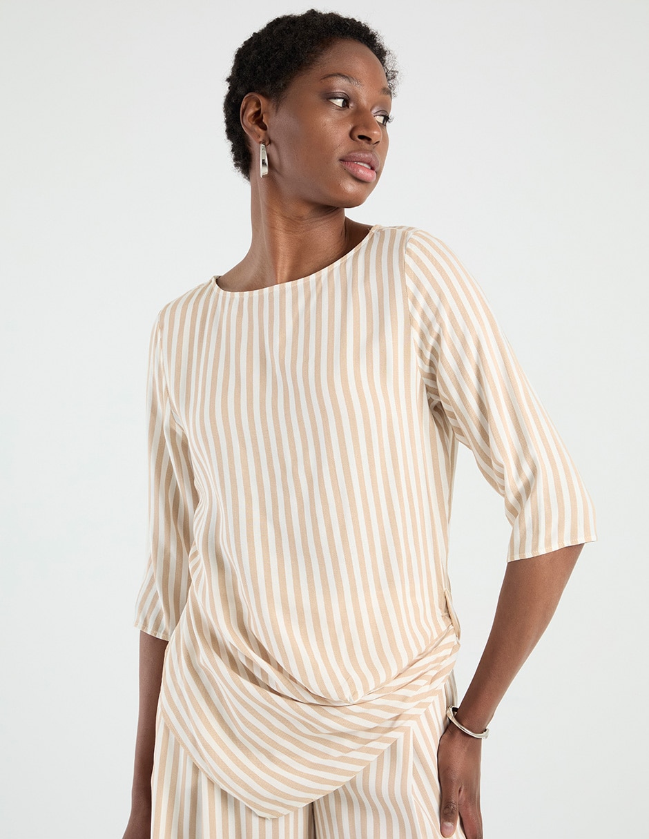 Blusa manga 3/4 para mujer 1