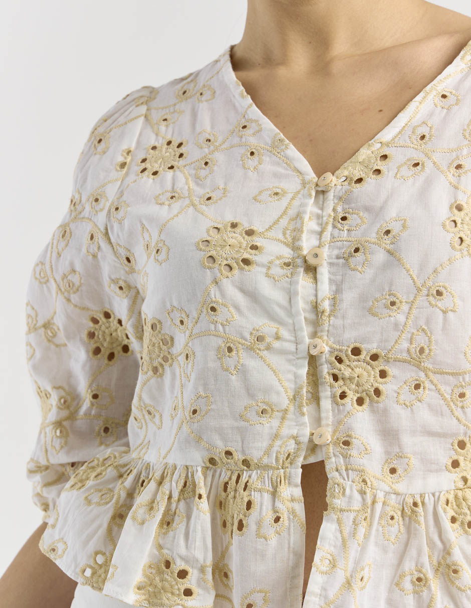 Blusa manga 3/4 para mujer 9