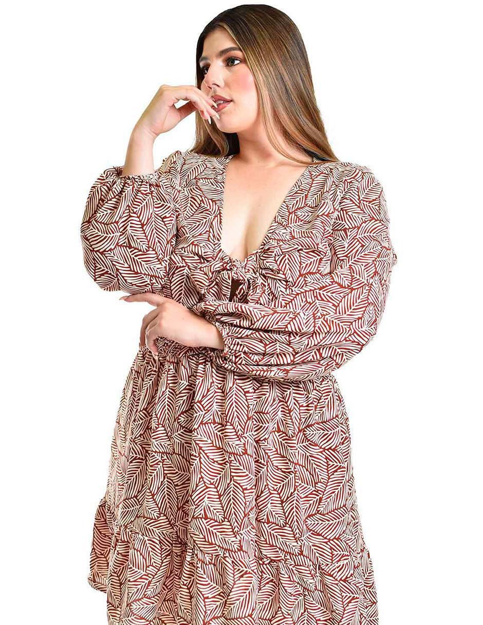 Vestido corto casual para mujer