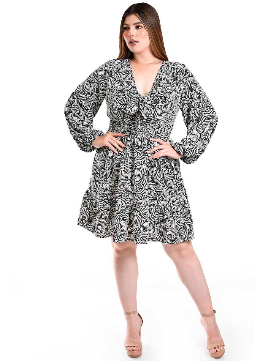 Vestido corto casual para mujer