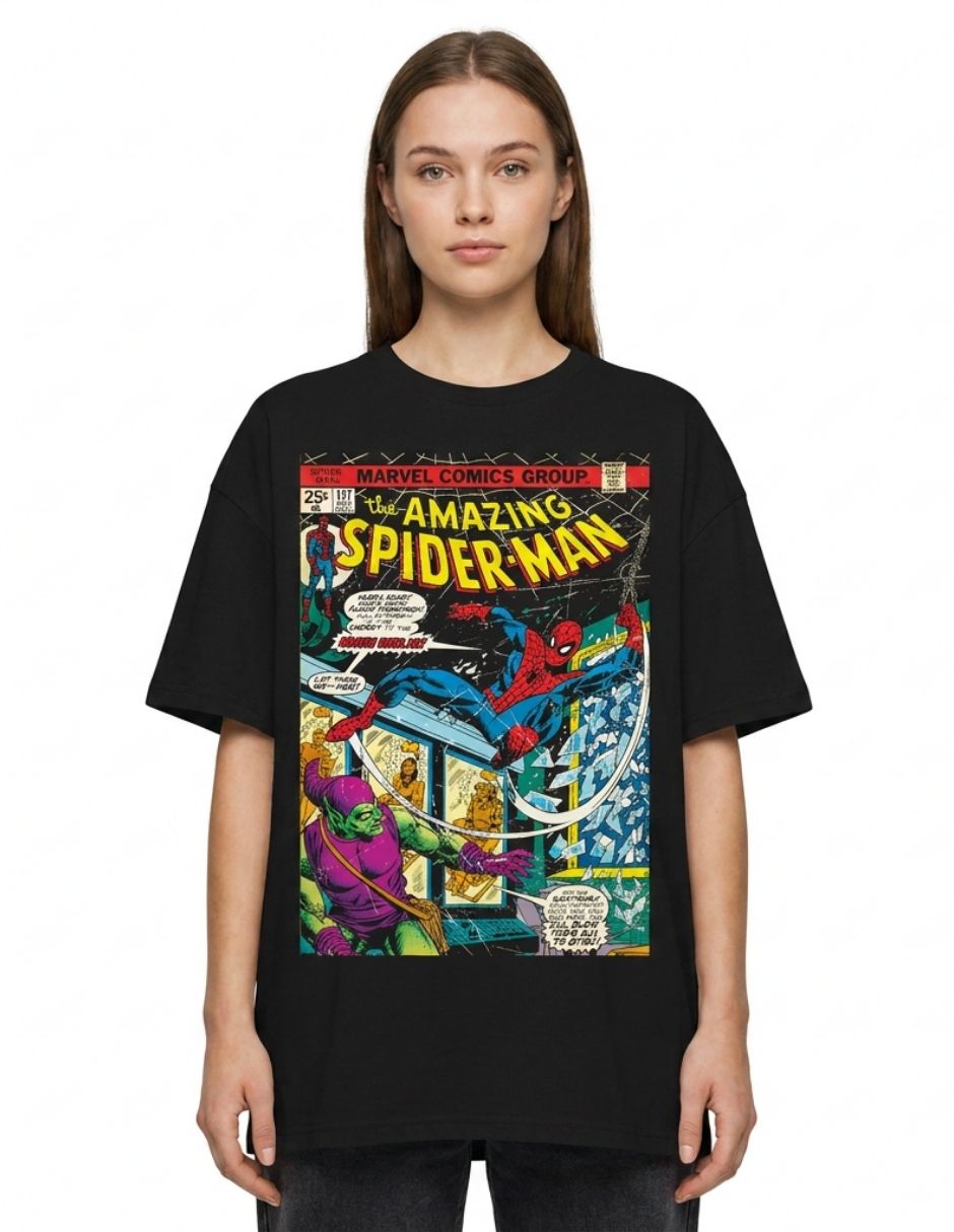 Playera Spider-Man cuello redondo para hombre