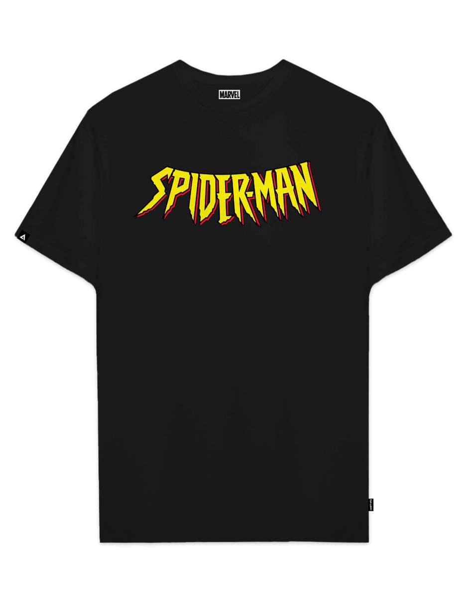 Playera spider-man cuello redondo para hombre 4