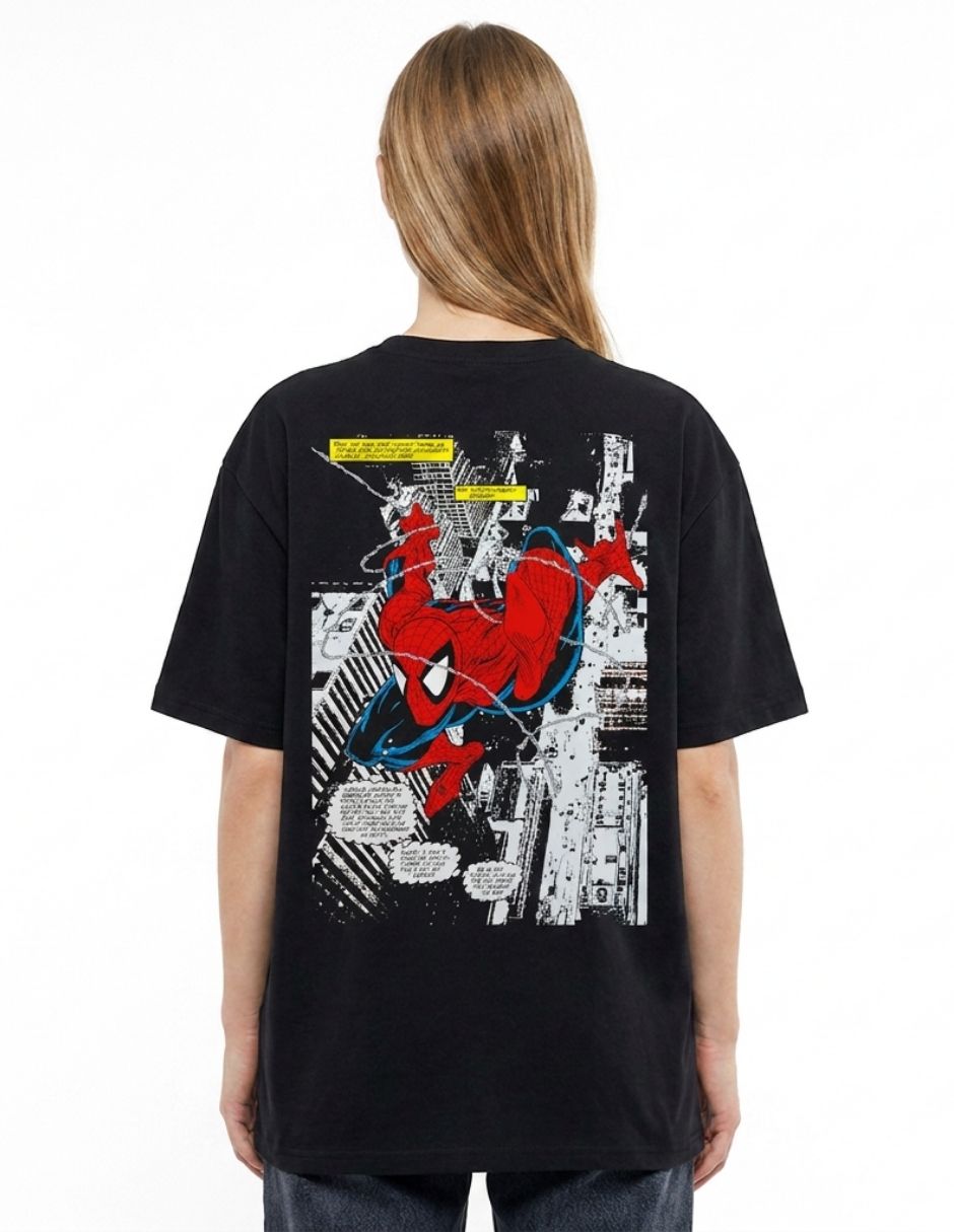 Playera Spider-Man cuello redondo para hombre