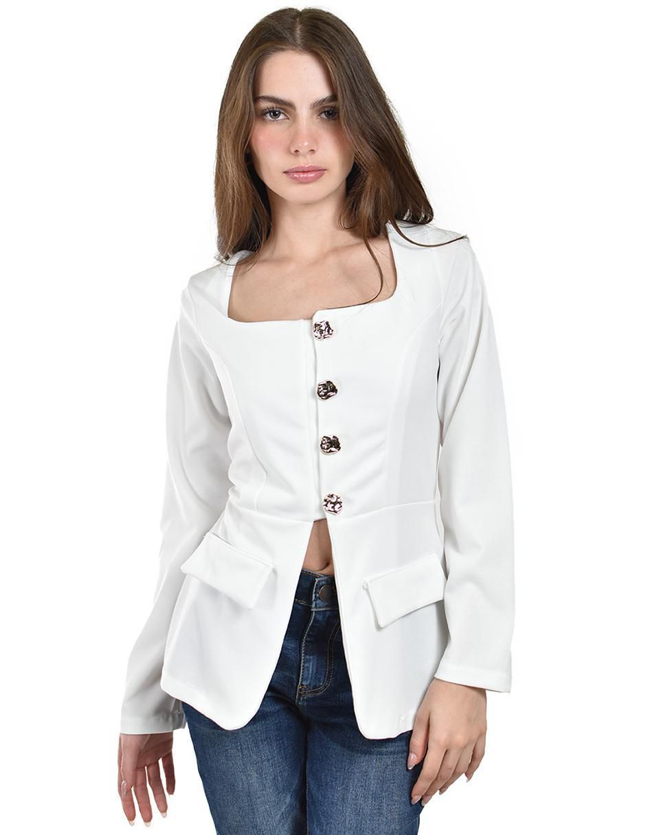 Blusa manga larga para mujer