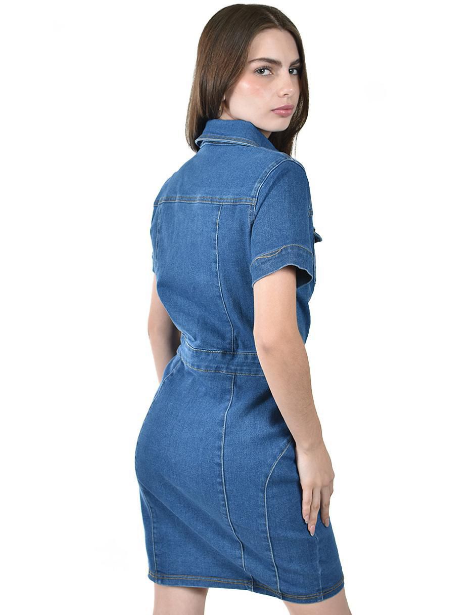 Vestido corto casual para mujer