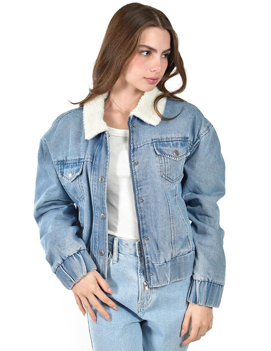 Chamarra de mezclilla para mujer Chamarra de mezclilla para mujer