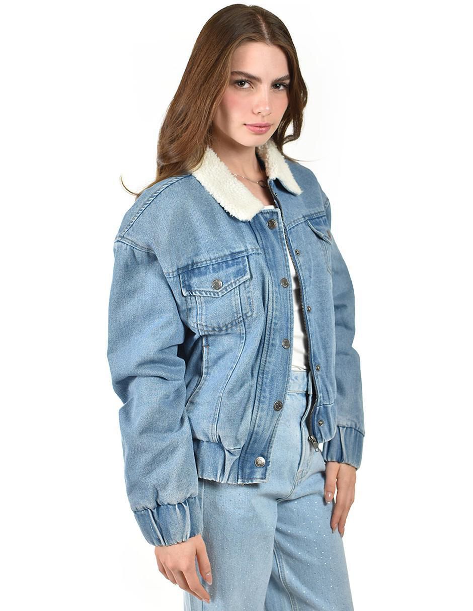 Chamarra de mezclilla para mujer 5