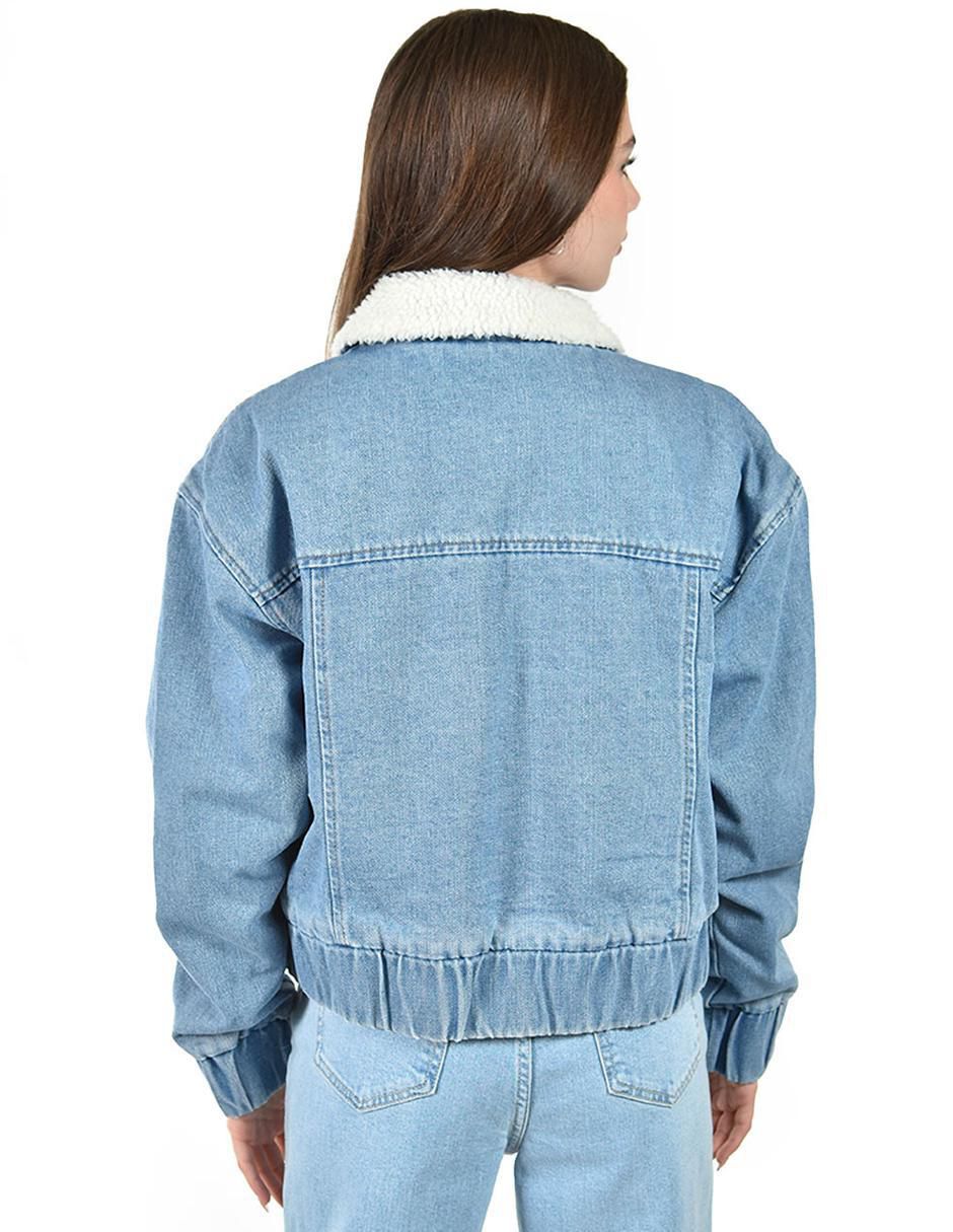Chamarra de mezclilla para mujer 4