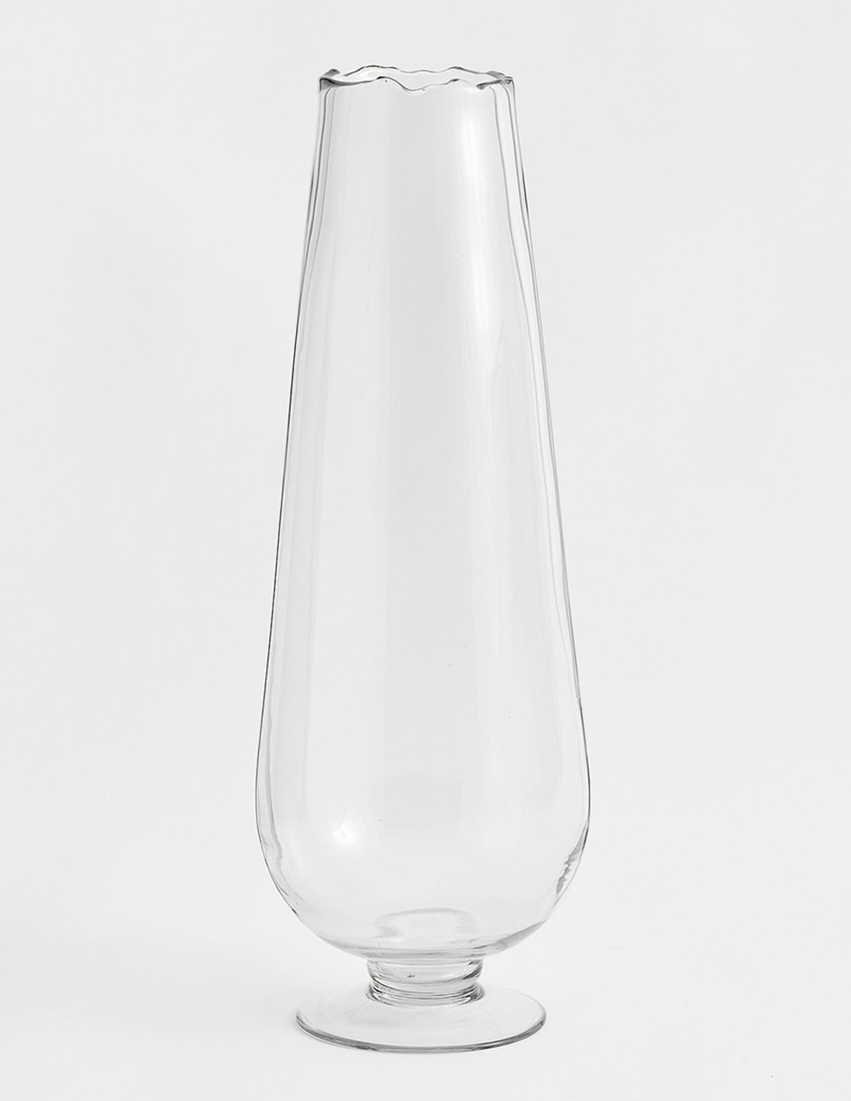 Jarrón Organic Stem de vidrio