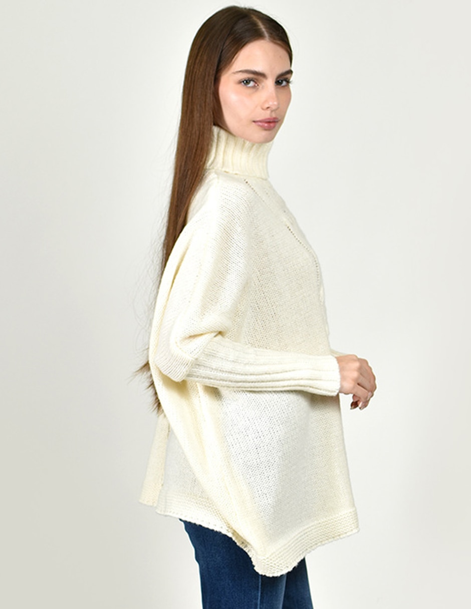 Suéter Roman Fashion cuello tortuga para mujer