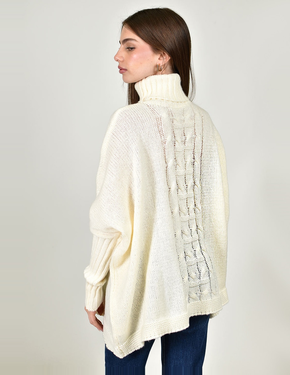 Suéter Roman Fashion cuello tortuga para mujer