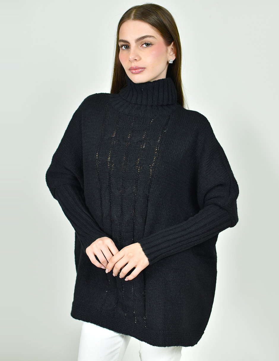 Suéter cuello tortuga para mujer 7