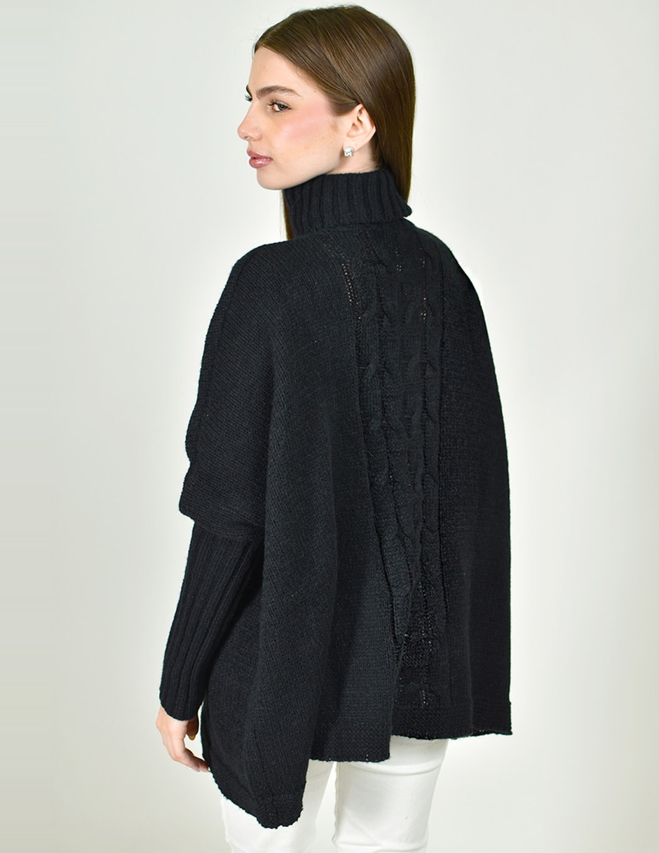 Suéter cuello tortuga para mujer 8