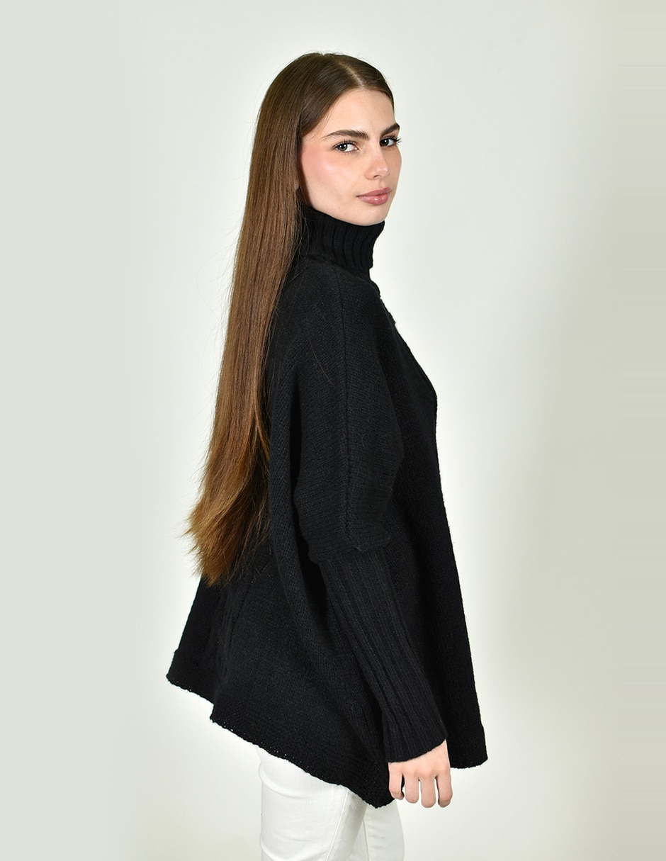 Suéter cuello tortuga para mujer 9