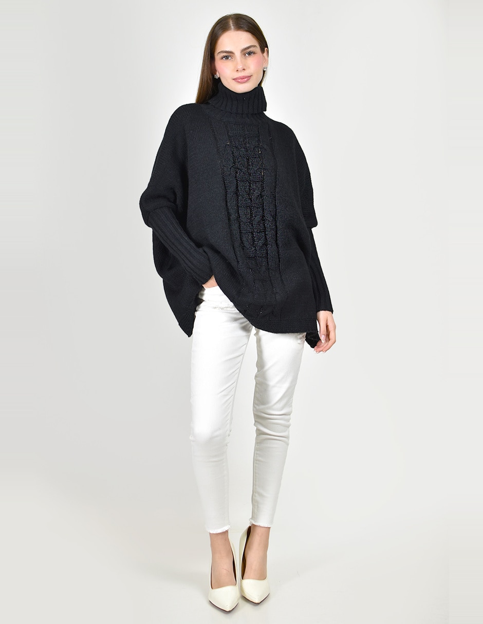 Suéter cuello tortuga para mujer 10