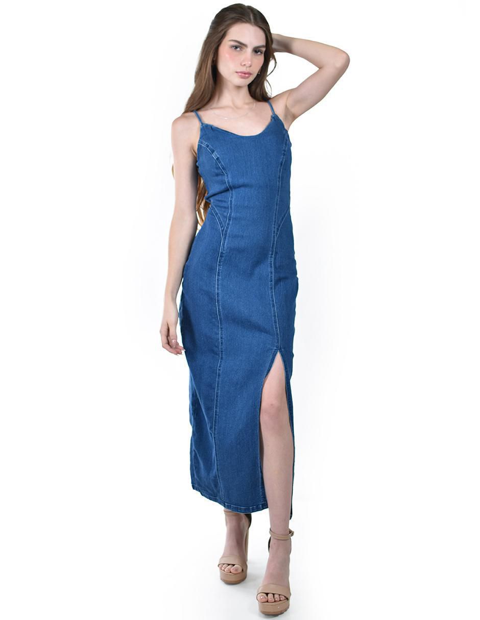Vestido midi casual para mujer