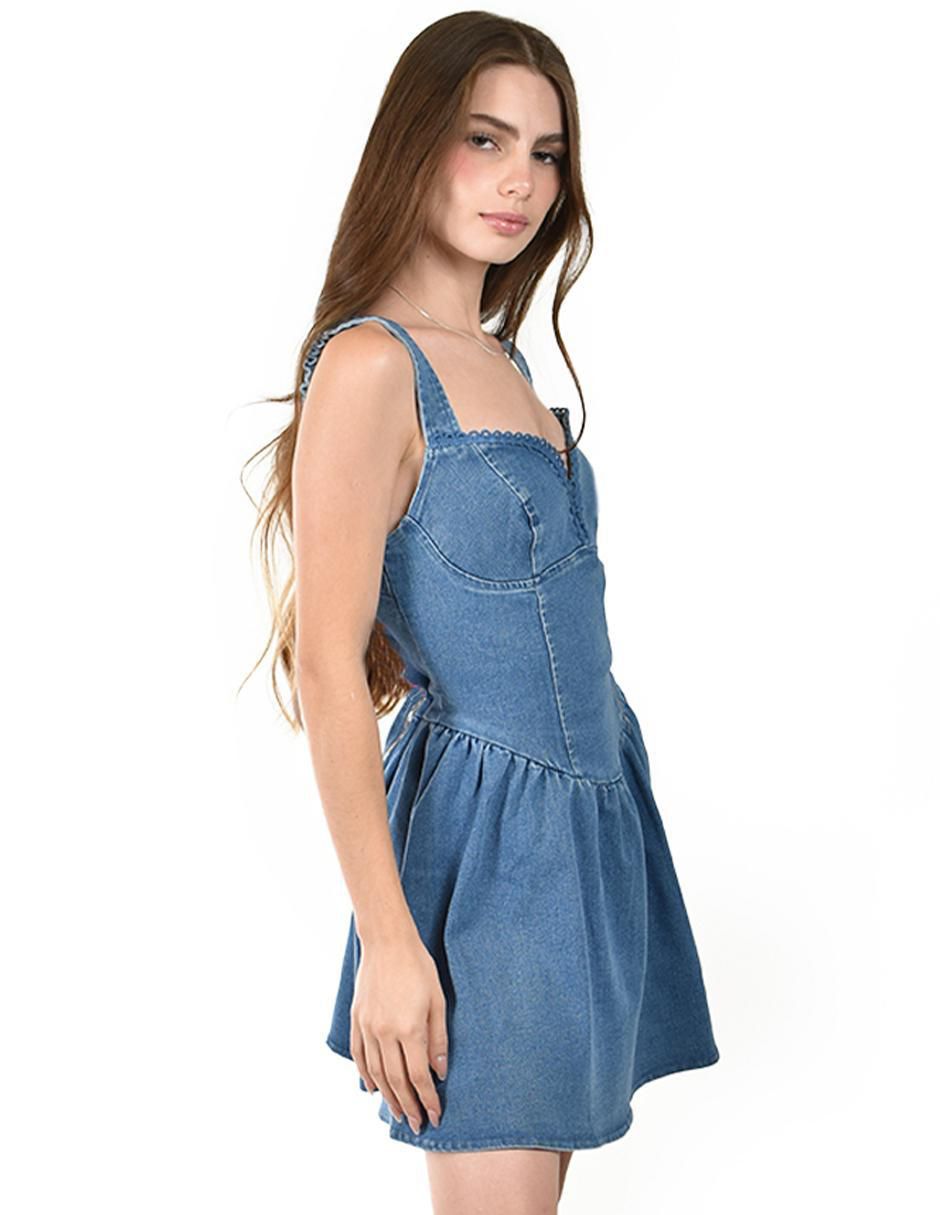 Vestido corto casual para mujer 5