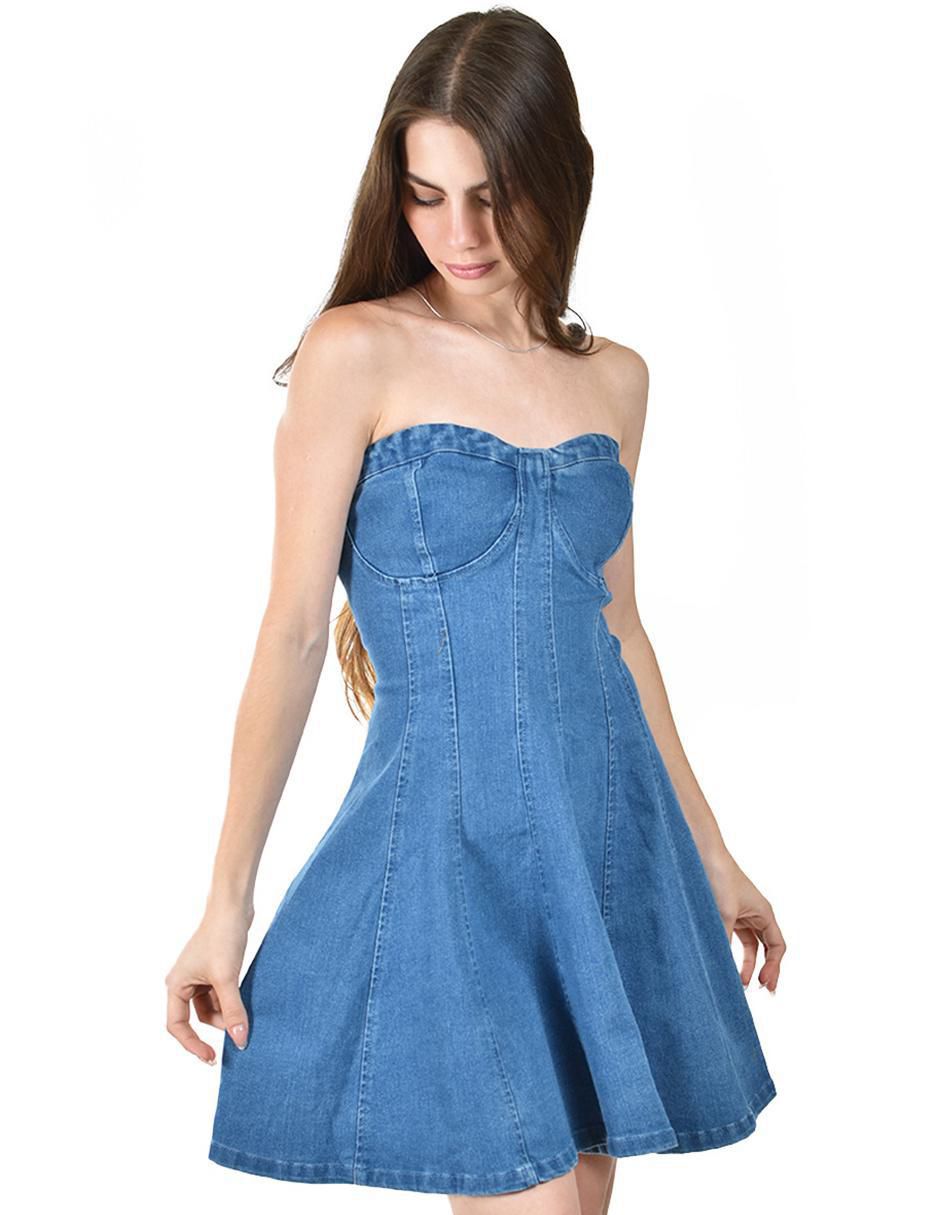 Vestido corto casual para mujer