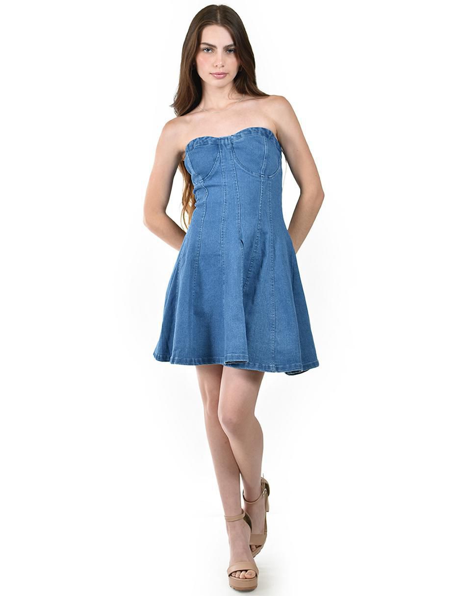 Vestido corto casual para mujer