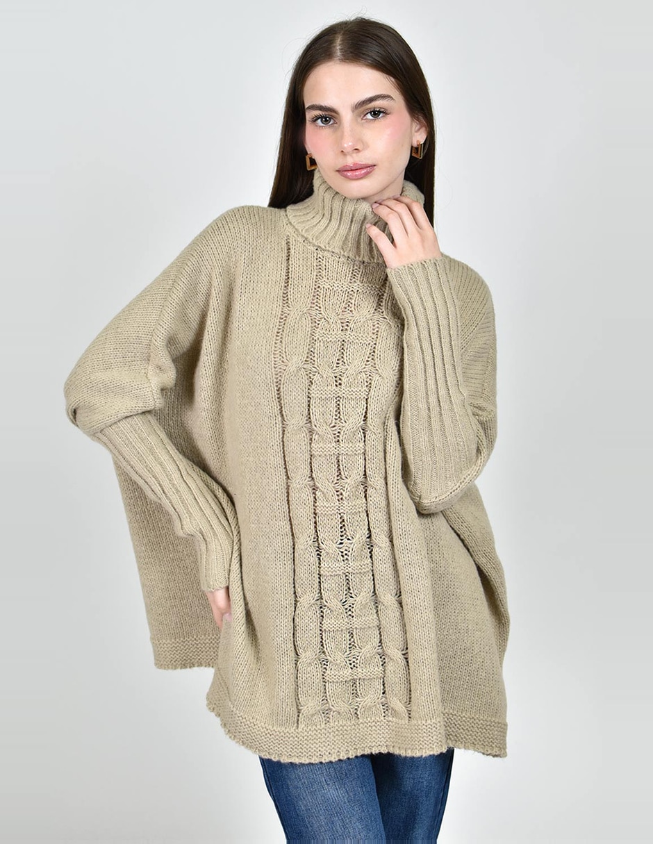 Suéter cuello tortuga para mujer 1