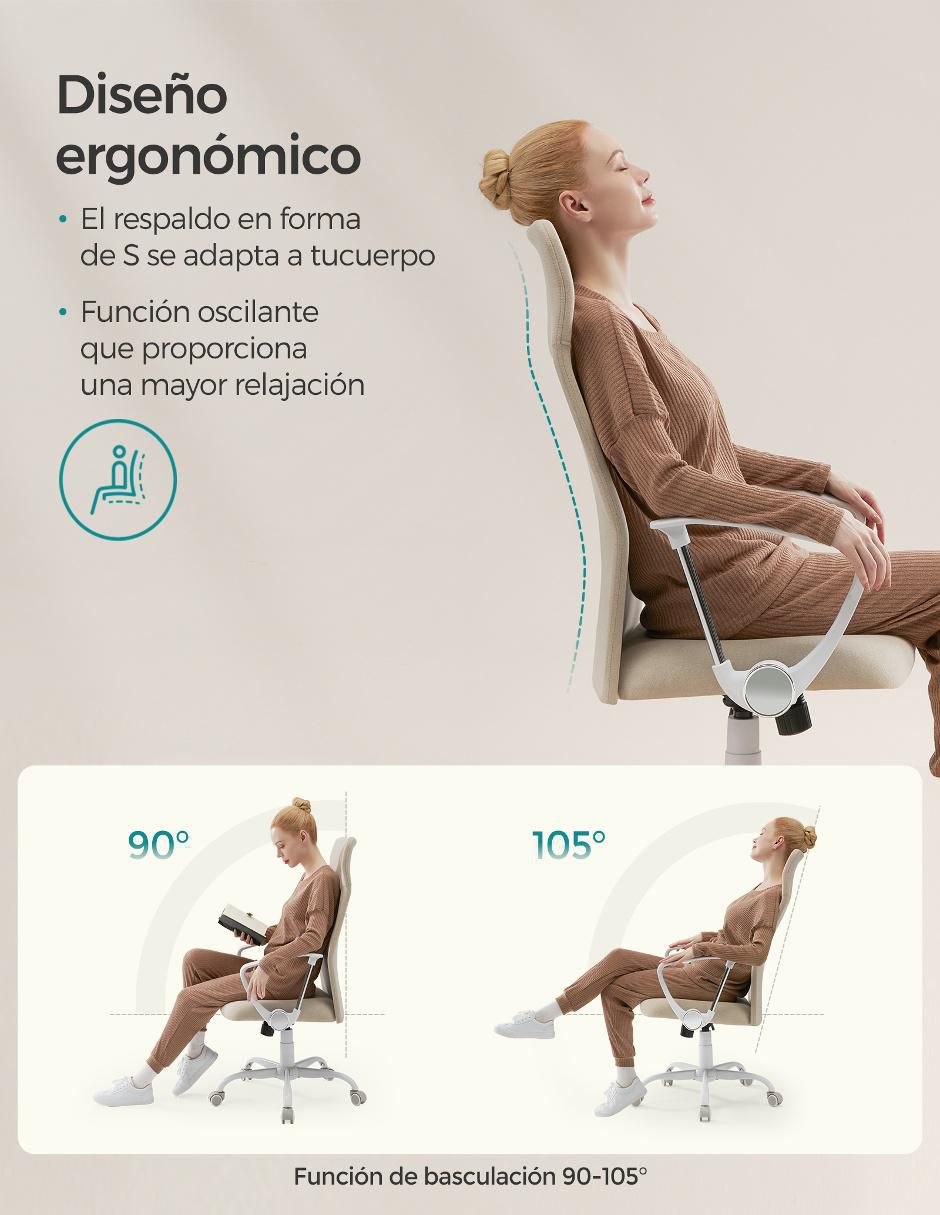 Silla Kime de nylon