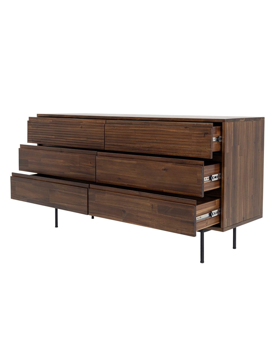 Cómoda tica haus de metal y madera