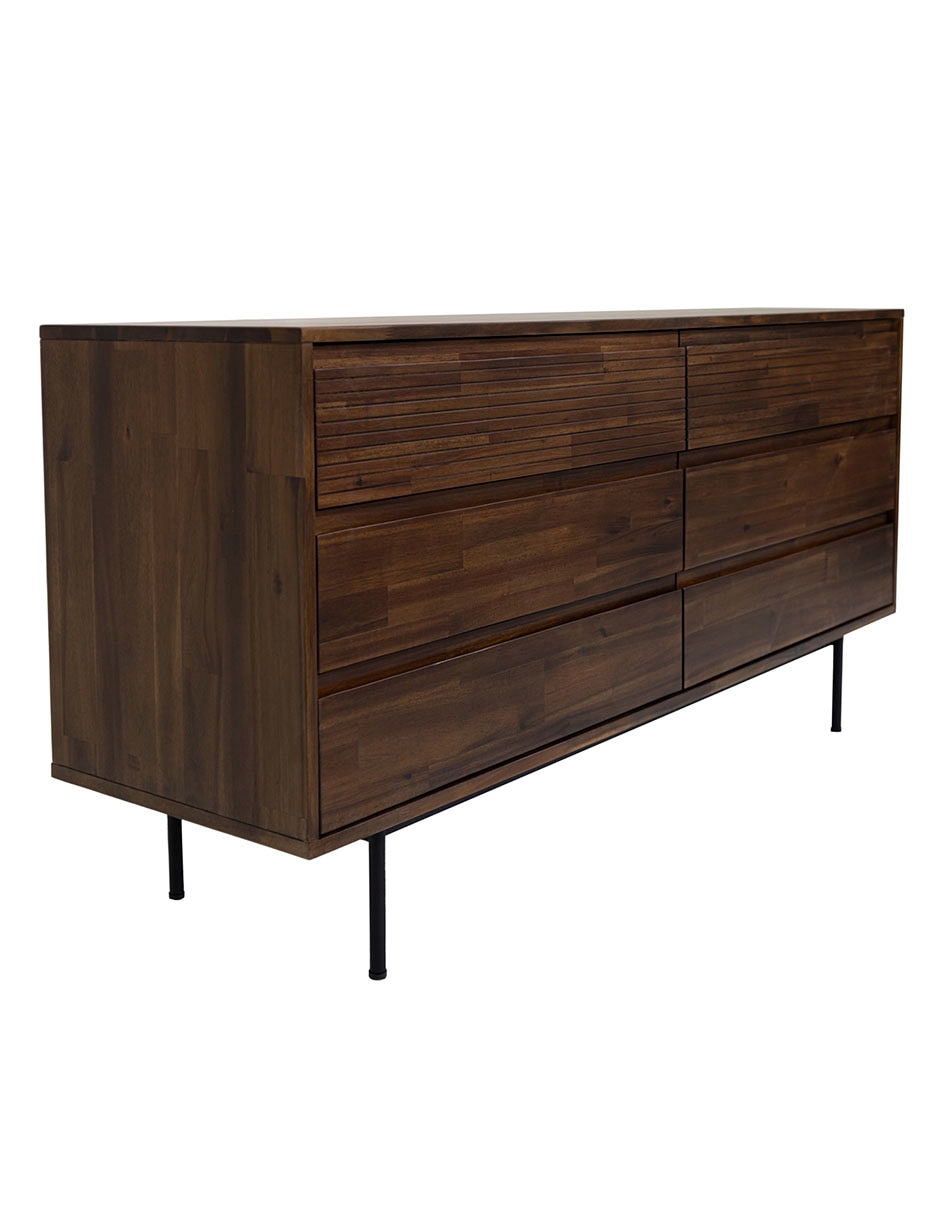 Cómoda tica haus de metal y madera