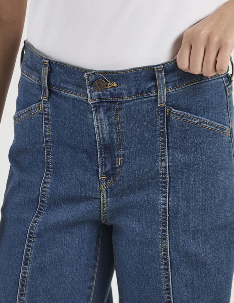 Jeans wide leg cintura Levi's 318 para mujer
