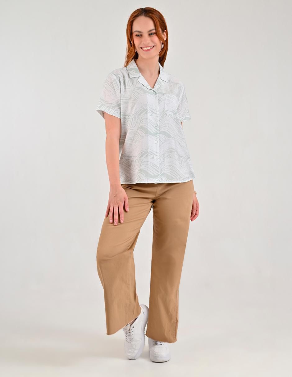 Blusa Supply manga corta para mujer