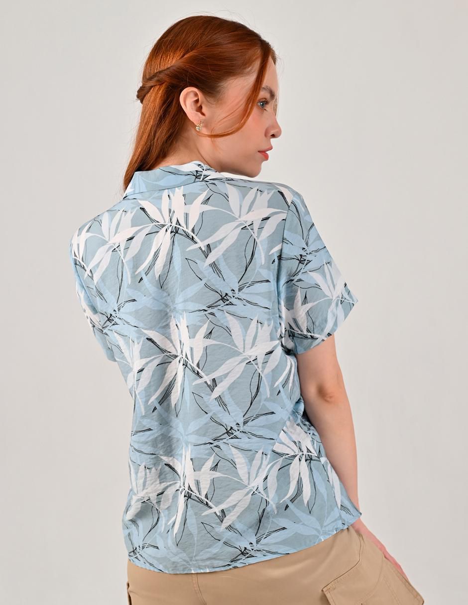 Blusa Supply manga corta para mujer